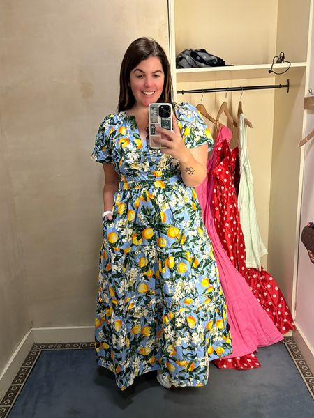 I already love the Somerset dress line from Anthropologie, but this lemon print is just perfection! The dress runs TTS (I’m in a medium) and it is so perfect for an event or everyday through the spring and summer! 

#LTKstyletip #LTKmidsize #LTKSeasonal
