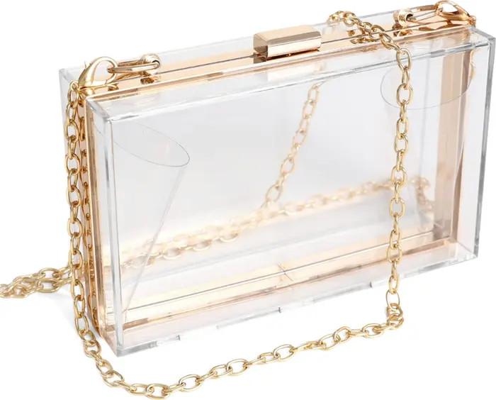 MacRae & Co. Clear Acrylic Box Clutch | Nordstromrack | Nordstrom Rack