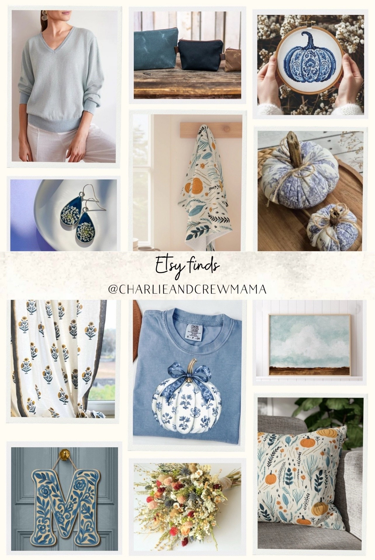 Autumn blue #etsy finds 💙✨🍂
#LTKFamily #handmade #shopsmall

#LTKSeasonal #LTKFindsUnder100 #LTKHome