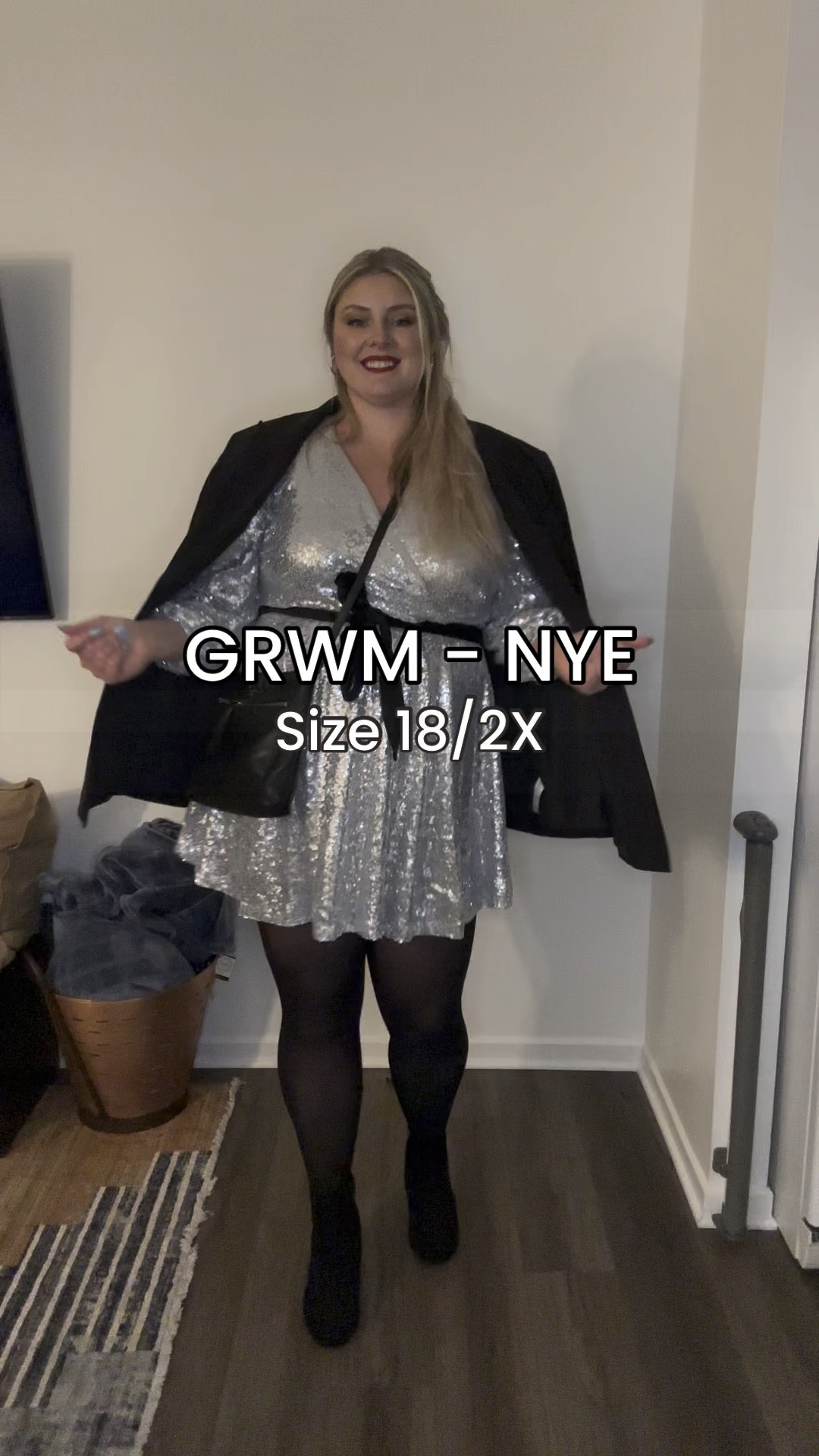 GRWM for going out this New Years! Had to go with the sequins of course! 

NYE, party, sequin dress, NYE dress, plus size fashion, plus size outfit, plus size, curvy, size 18

#LTKplussize #LTKmidsize #LTKstyletip