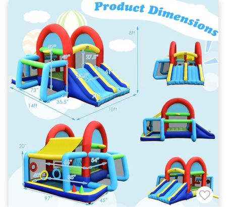 Ordering this bounce house for the kids!! 50% off right now!!

#LTKHome #LTKSaleAlert #LTKParties