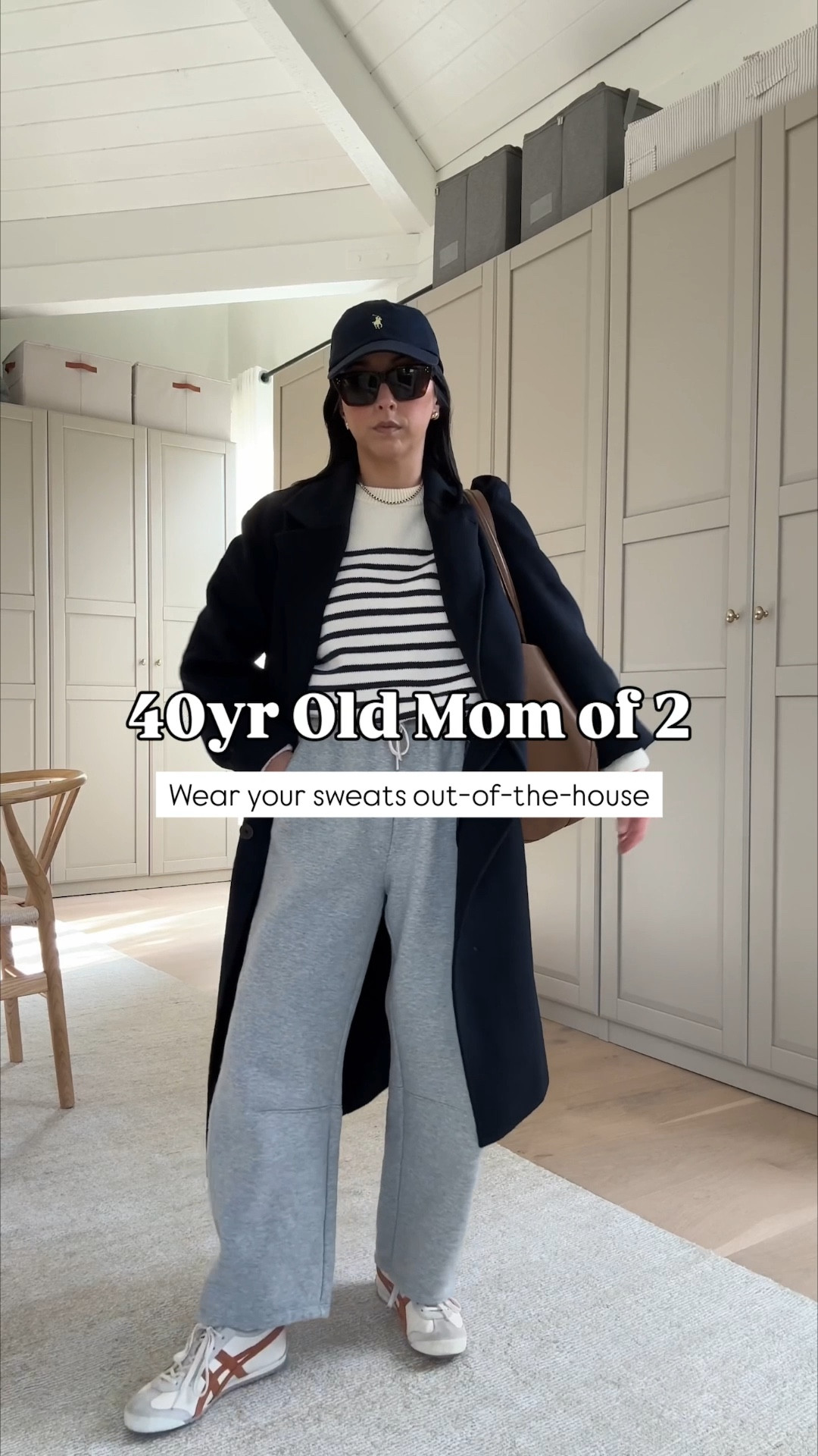 40yr old mom of 2 legging alternative outfits. 

Aritzia The Only coat xs
Minnow sweater small
Everlane barrel sweats small, but run tts
Onitsuka Tiger sneakers 4 mens
Mansur Gavriel tote
Polo Ralph Lauren hat
Celine sunglasses


#LTKmomlife #LTKootd #LTKPetite