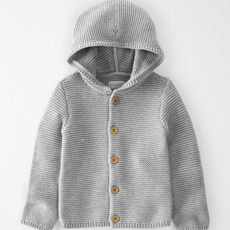 Organic Signature Stitch Cardigan | Carter's