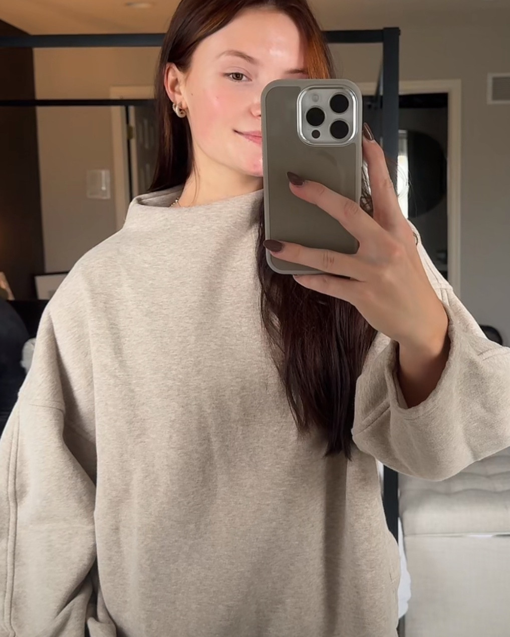 the comfiest sweat set! 
Sweatshirt in a L and pants in a S!

#outfitinspo #fall #abercrombie

#LTKHoliday #LTKSeasonal #LTKStyleTip