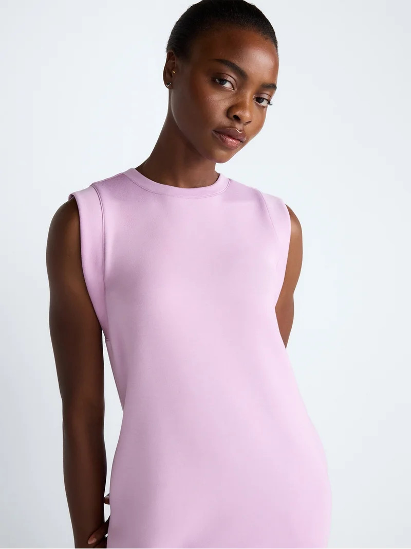Scoop Women's and Women's Plus Scubaknit Sleeveless Maxi Dress, Sizes XS-4X | Walmart (US)