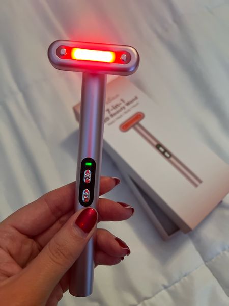 This 7 in 1 beauty wand offers more than just Red Light Therapy! Easily incorporate this into your daily skincare routine 3-5x a week with only 10 min a day! 

#LTKfindsunder50 #LTKbeauty #LTKsalealert