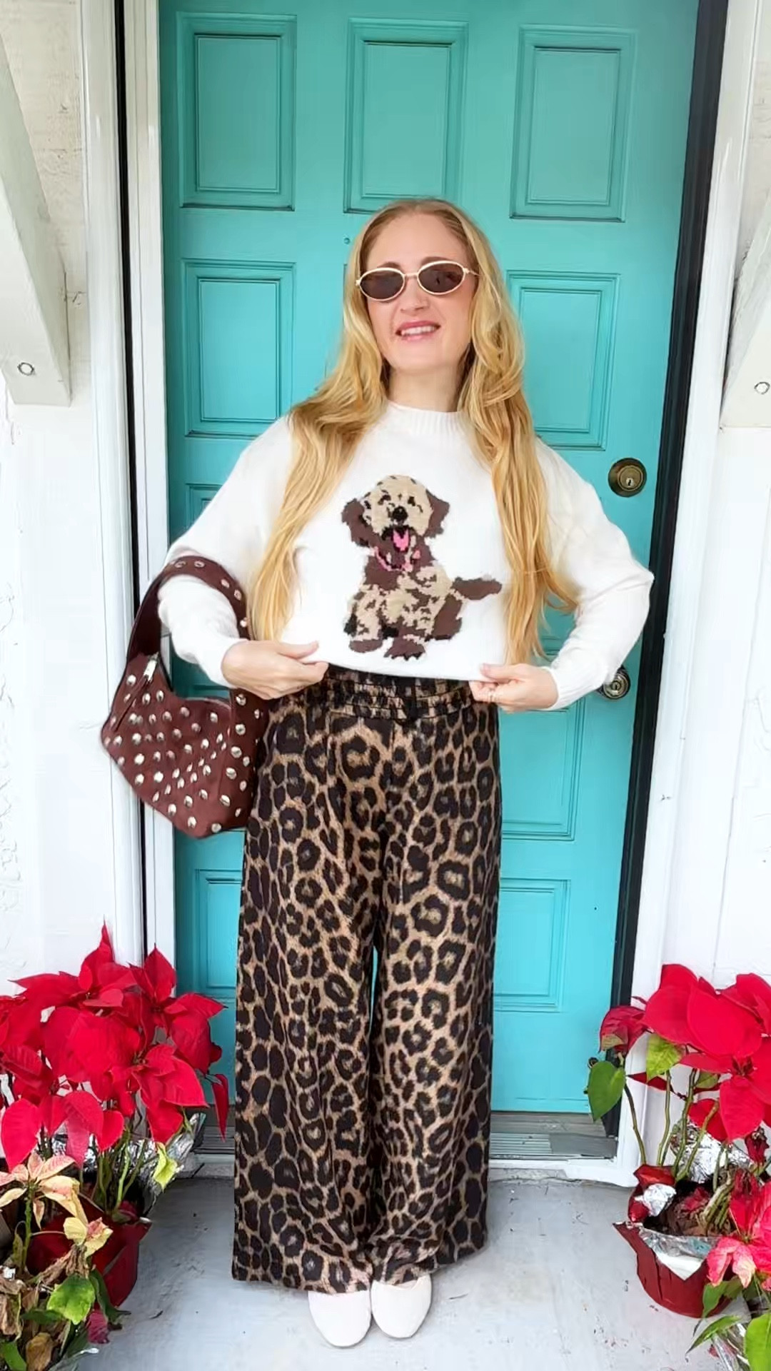 Cozy and cute teddy bear sweaters from Amazon under $40! Wearing size M in all at 140 lbs and 5’7” for reference.

teddy bear sweater, teddy swater, furry sweater, Amazon sweater, viral Amazon sweater, doggy sweater, girly style, leopard pants, maxi skirt outfits, studded flats, studded purse, Peter Pan collar shirt, gingham puffer jacket, elevated casual, winter outfit ideas, ootd, winter style, warm winter outfit ideas 

#LTKFindsUnder50 #LTKootd #LTKdayinmylife