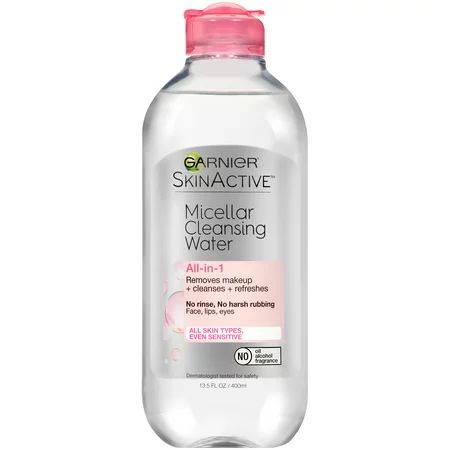 Garnier SkinActive Micellar Cleansing Water, For All Skin Types, 13.5 fl. oz. | Walmart (US)