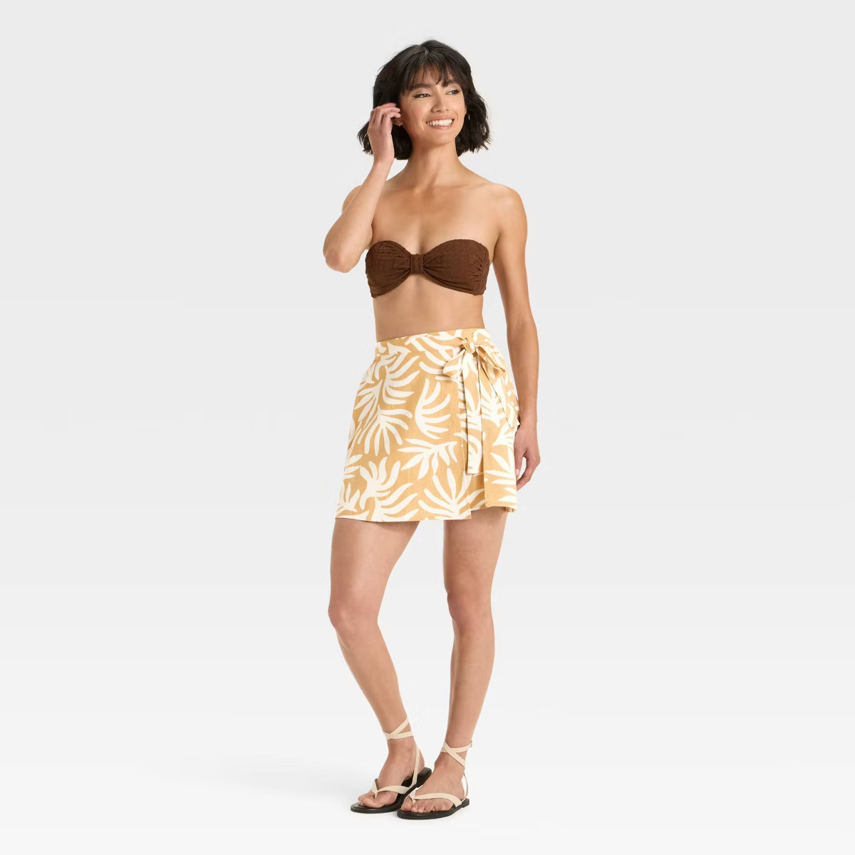 Women's Tie Mini A-Line Skirt - A New Day™ | Target