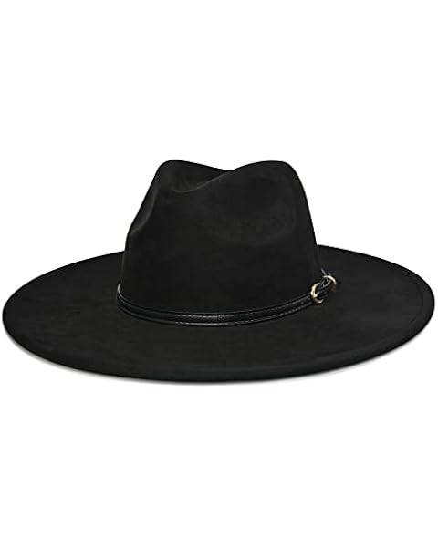Lisianthus Women Belt Buckle Fedora Hat | Amazon (US)