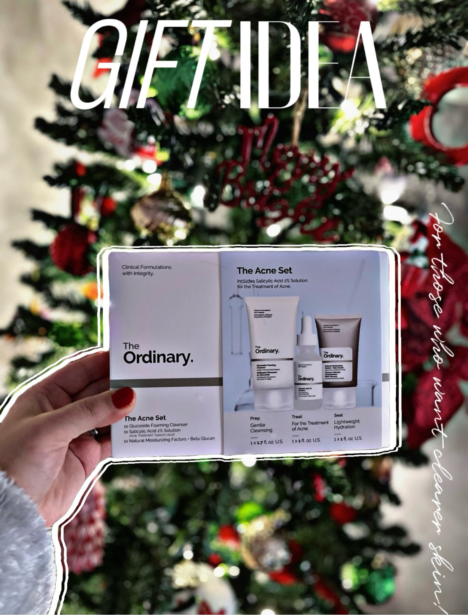 Christmas Gift Idea- Skincare Gift- Skincare Routine- Gifts for Her- Gifts for Him- Teenager Gifts- Skin- Clean- Christmas Ideas- Holiday Gifts 

#LTKHoliday #LTKbeauty #LTKGiftGuide
