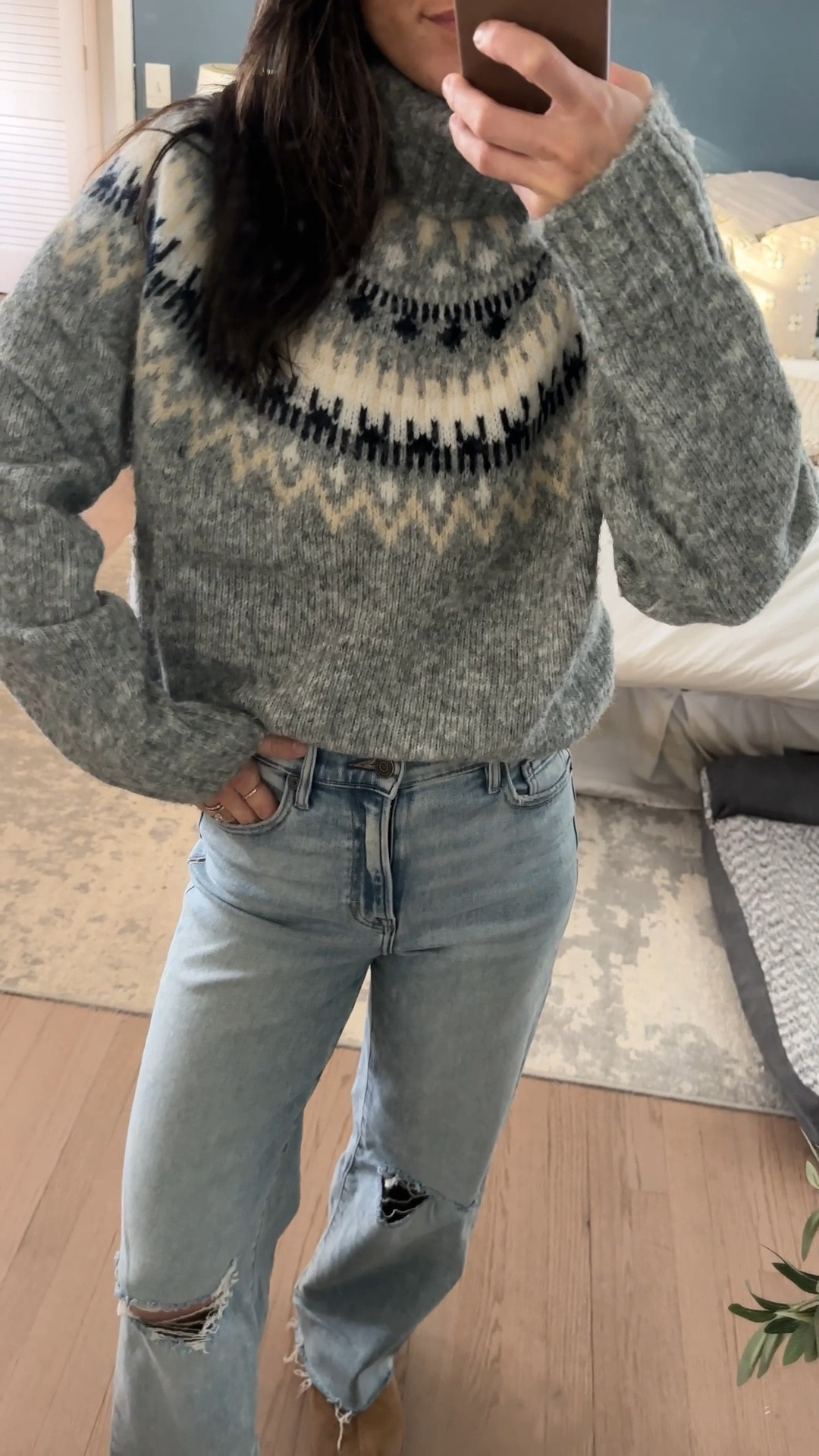 Fair isle sweaters for winter are such a staple for me!! This is old H&M but they always have great options!

Christmas sweater, winter sweaters turtleneck sweater, holiday sweater

#LTKHoliday #LTKFindsUnder50 #LTKPetite