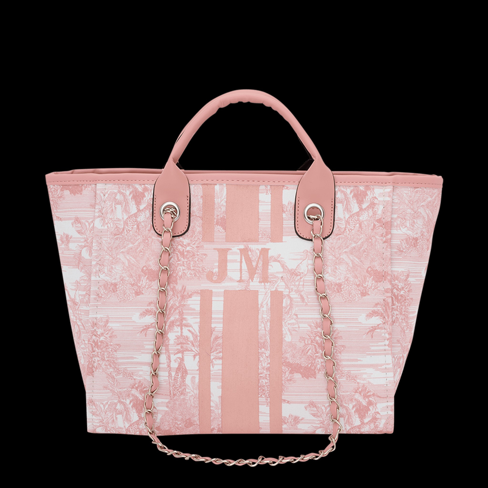 Lily & Bean Medium Pink Tropical Stripe | Lily and Bean