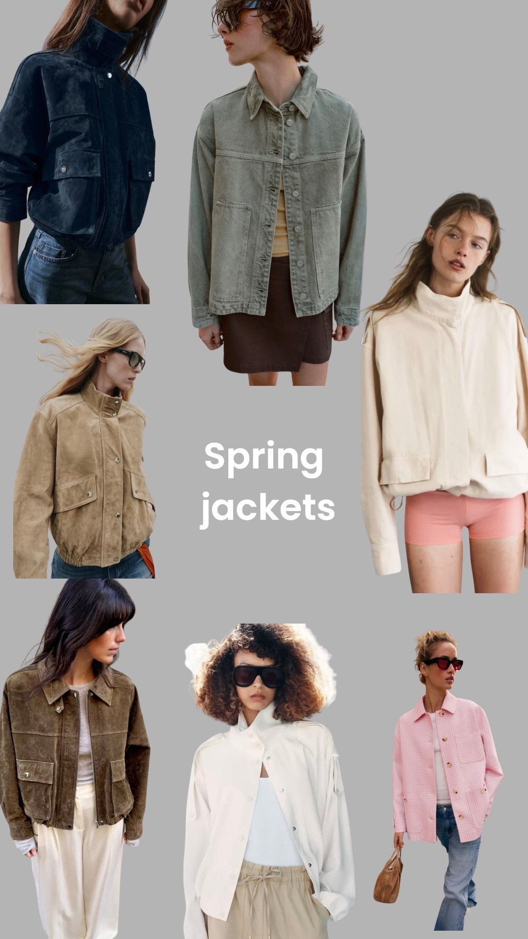 It’s jacket weather - and no rain means it’s time to wear the suede! 
I’m wearing mine on repeat while I can so I’ve chosen some favourites, plus the technical jackets in cream which have caught my eye x

#LTKuk #LTKstyletip #LTKspring