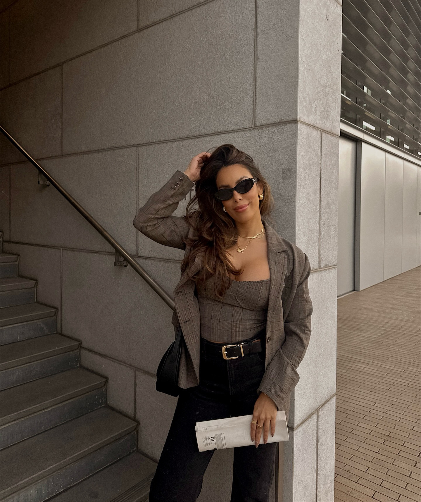 did I wear something presidential to vote? ✍🏽 well ofc... now it's your turn, GO VOTE 🗳️ 🤗 @wayfclothing #wayfclothing