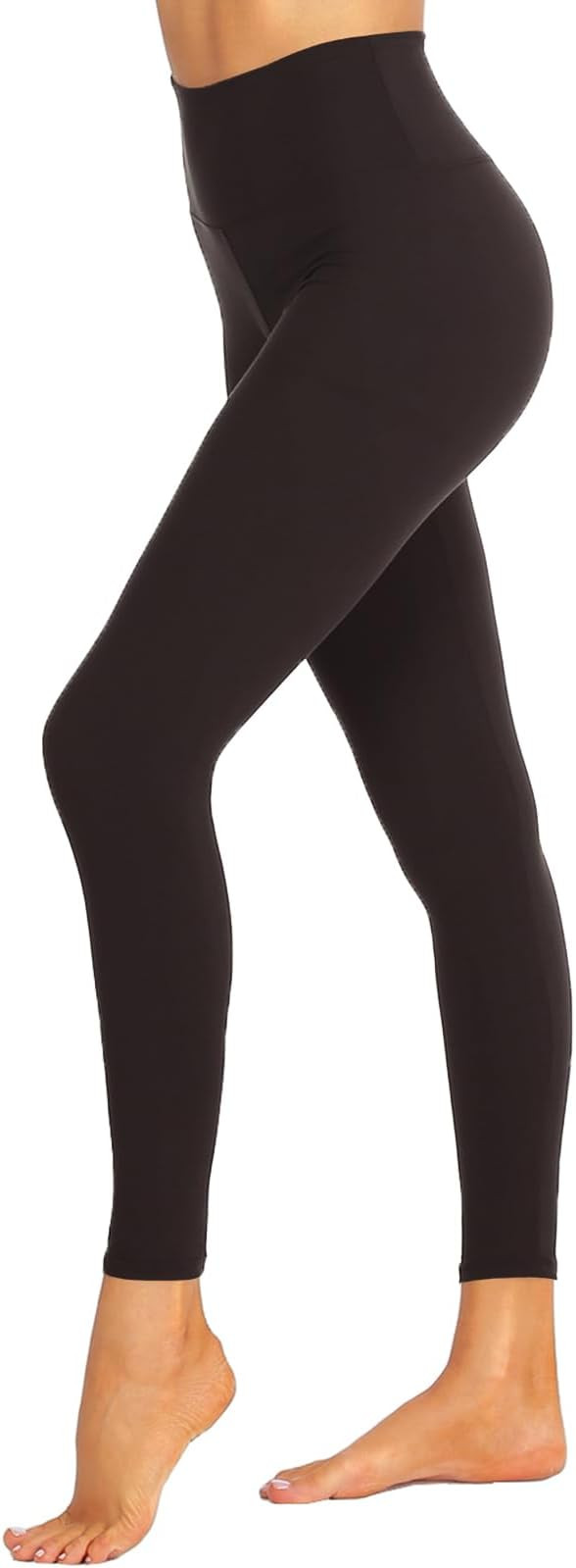 ZOOSIXX High Waisted Leggings for Women - Tummy Control Soft Opaque Printed Pants with Camo, Leop... | Amazon (US)