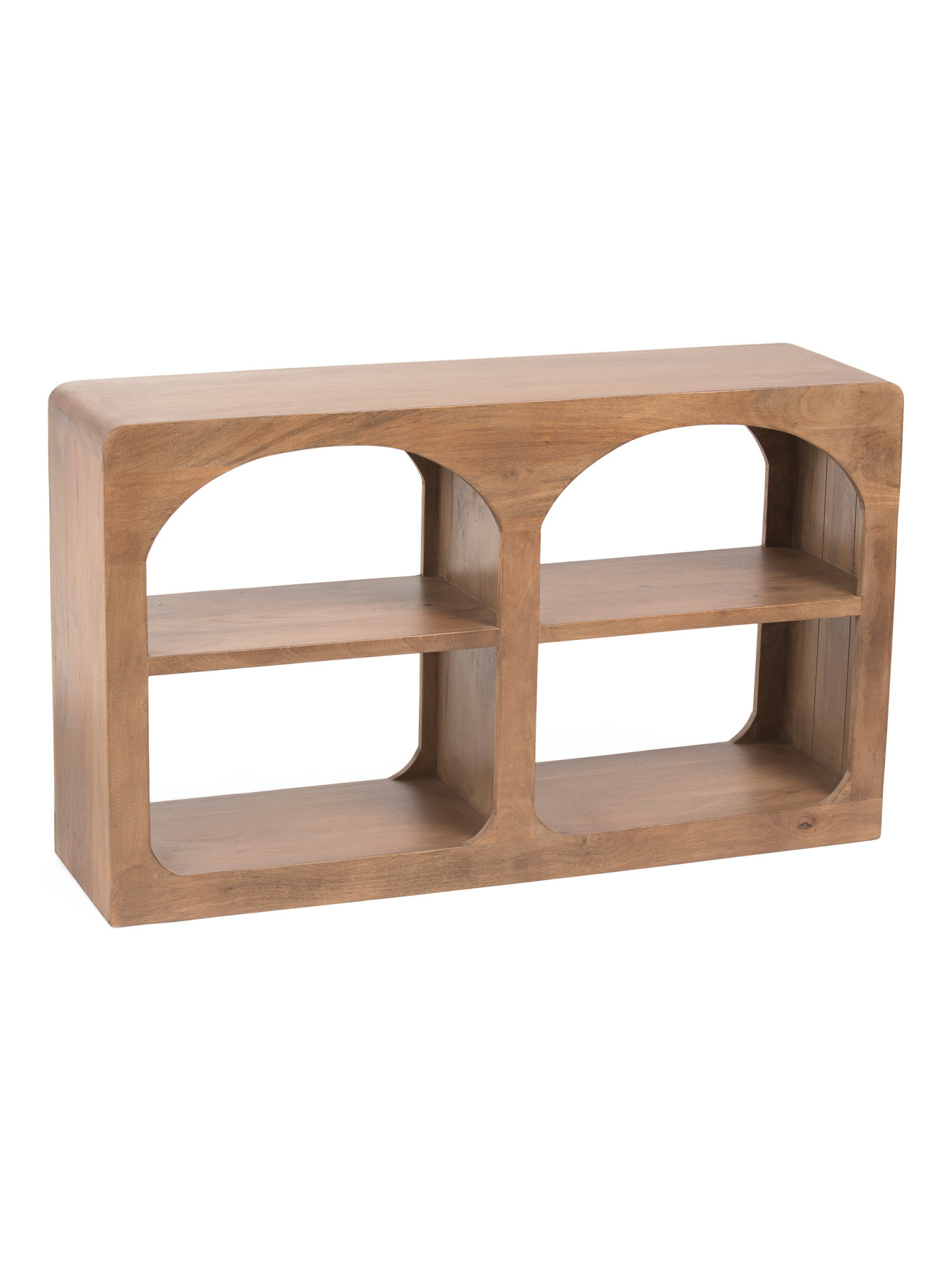 46x27x13 Double Arch Wood Console Table | TJ Maxx