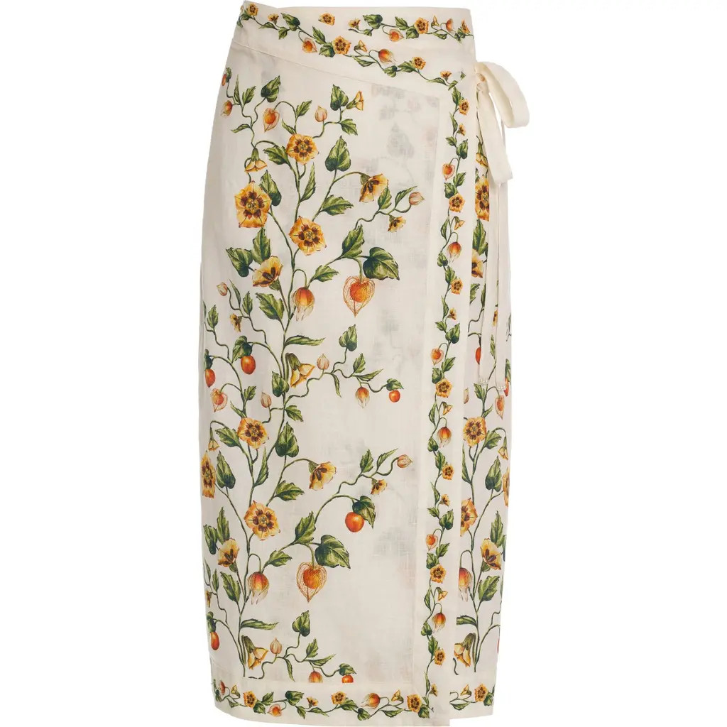 Agua by Agua Bendita Luna Midi Uchuva Midi Pareo in Multi at Nordstrom, Size Medium | Nordstrom