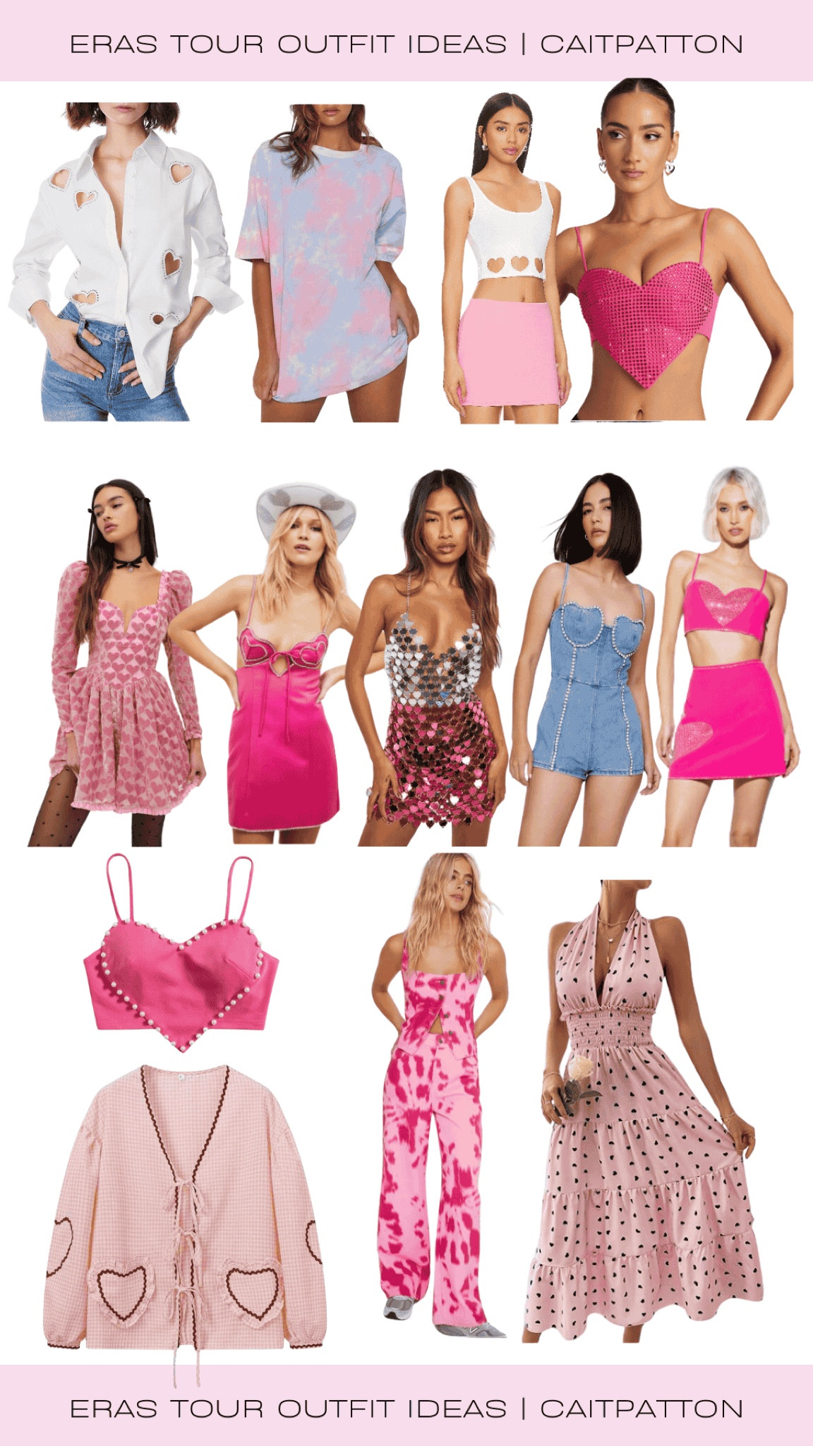 Heart top, heart crop top, heart dress, heart patterned dress, heart cutout top, heart set, heart roller, pastel tie dye top, Taylor swift eras tour outfit ideas, lover eras tour outfit ideas, eras tour outfits, lover outfit ideas, lover outfits, Taylor swift outfits, eras tour outfit ideas 

#LTKFindsUnder100 #LTKFindsUnder50 #LTKStyleTip