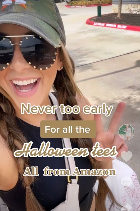 Halloween, Halloween tees, Halloween outfits, tshirts, fall outfits, casual outfits, Amazon fashion finds 

#LTKstyletip #LTKSeasonal #LTKshoecrush