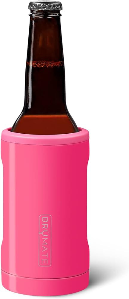 BrüMate Hopsulator Bott'l Insulated Bottle Cooler for Standard 12oz Glass Bottles | Glass Bottle... | Amazon (US)
