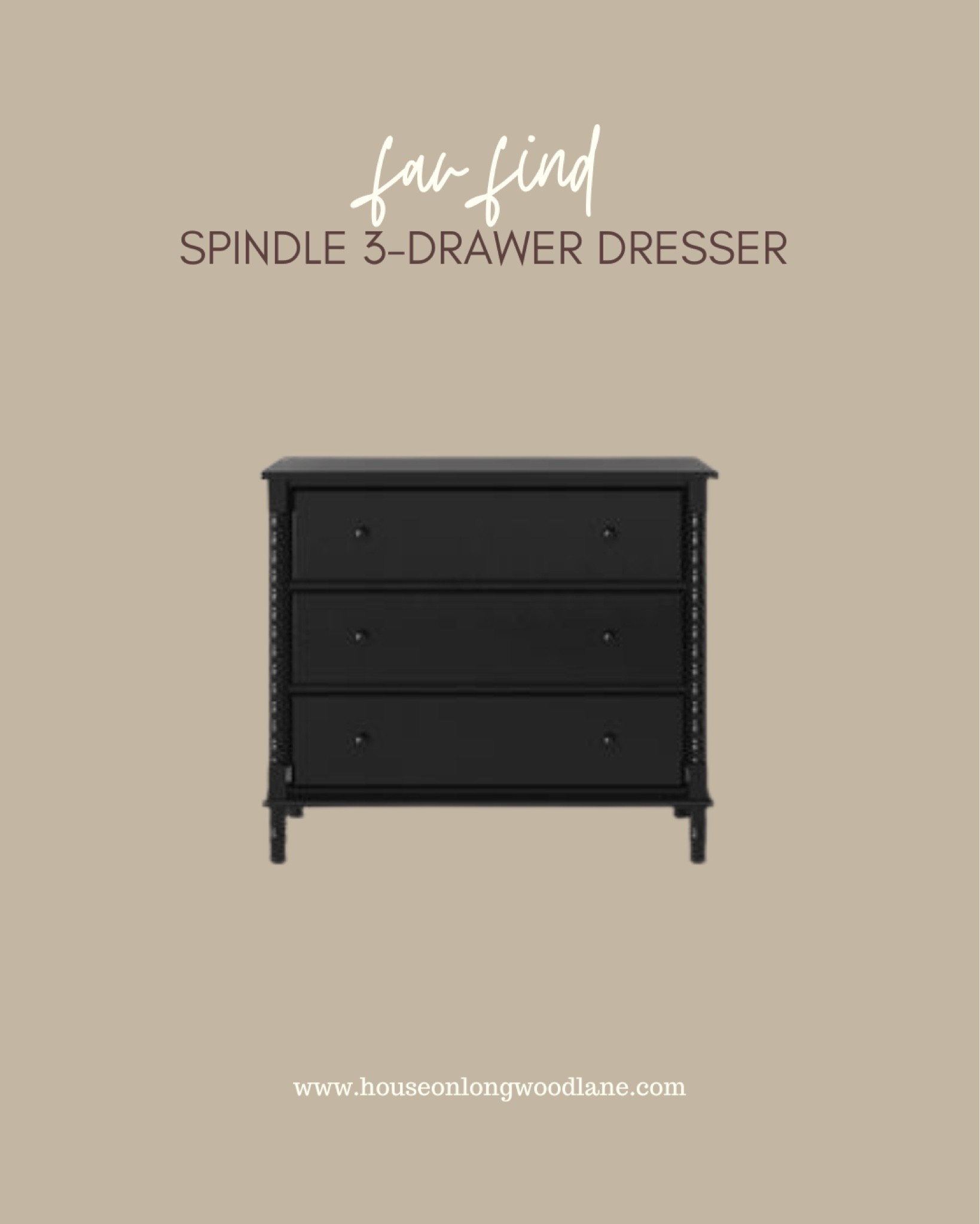 Fav Find! Love the DaVinci Jenny Lind Spindle 3-Drawer Dresser from #Target! It’s super cute and a really great price, only $219!

#LTKfamily #LTKhome #LTKSeasonal