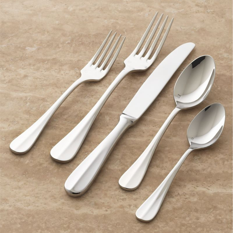 Voletta 20-Piece Flatware Set + Reviews | Crate & Barrel | Crate & Barrel