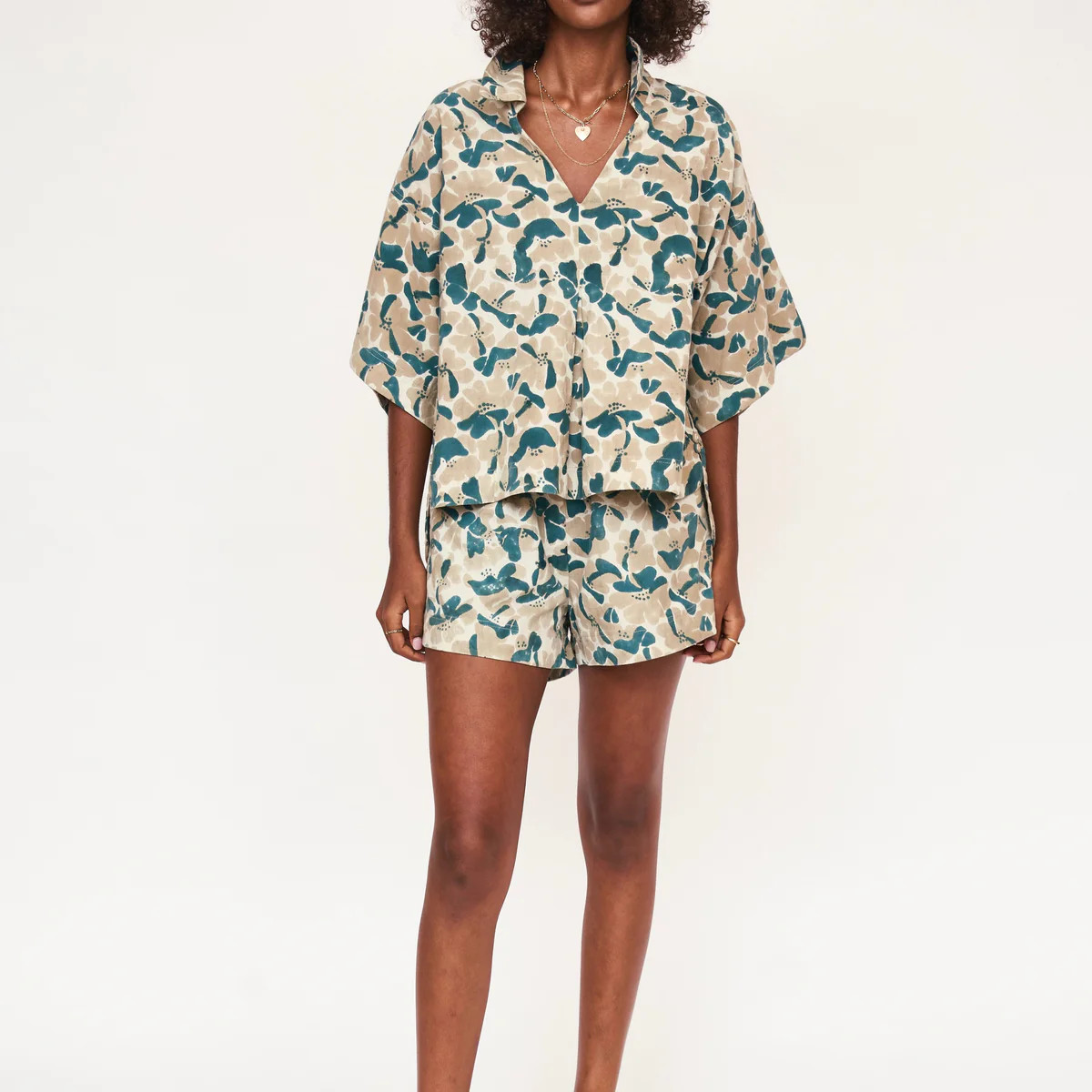 Track Shorts in Plumeria | MIRTH