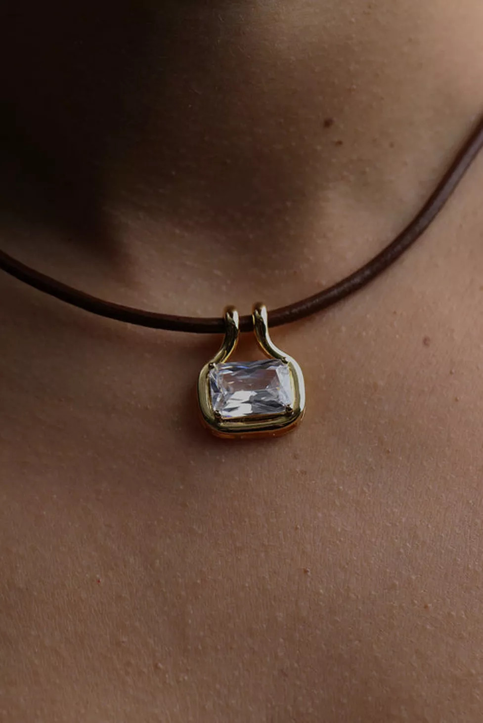 The M Jewelers Naia Gem Pendant Necklace | Urban Outfitters (US and RoW)