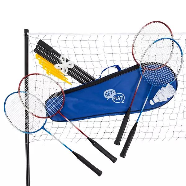 Hey! Play! Complete Outdoor Badminton Yard Set | Kohl's