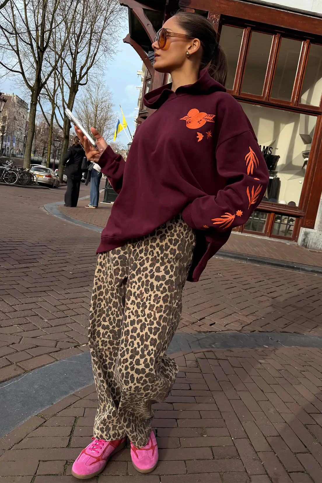 Leopard Barrel Jean | Never Fully Dressed (UK & IE)