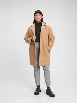 Long Topcoat | Gap Factory