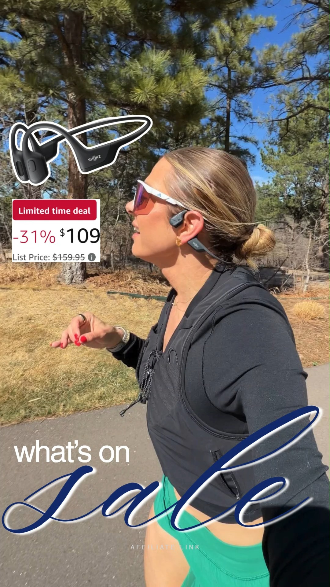 Train smarter with SHOKZ OpenRun Pro Mini Bone Conduction Bluetooth Sport Headphones crafted for comfort and safety. Perfect for workouts or outdoor runs, they blend premium sound, style, and confidence effortlessly. #shokz #openrunpro #boneconduction #bluetoothheadphones #sportheadphones #fitnessgear #runningessentials #activewear #amazonfinds #shoppingdeal 🎧🏃‍♂️✨ 

 #LTKActive #LTKSaleAlert #LTKTravel