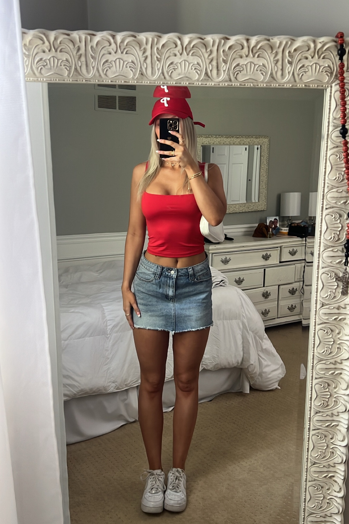 Phillies game ootd! All Amazon! Size xs top. Size small skirt. 

#LTKActive #LTKstyletip #LTKfindsunder100