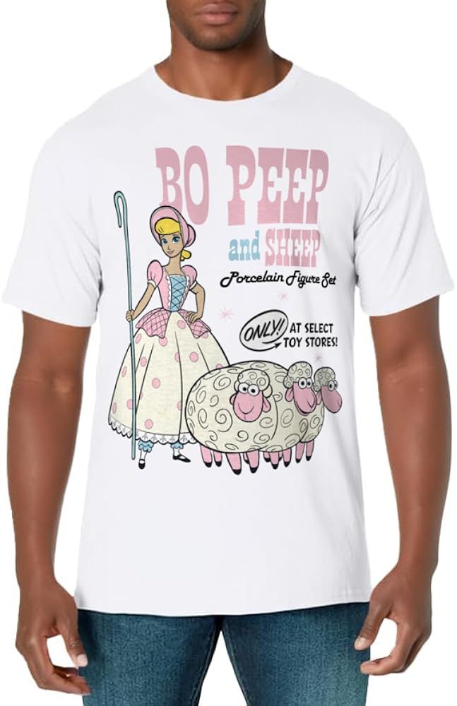 Disney Pixar Toy Story 4 Bo Peep and Sheep Advertisement T-Shirt | Amazon (US)