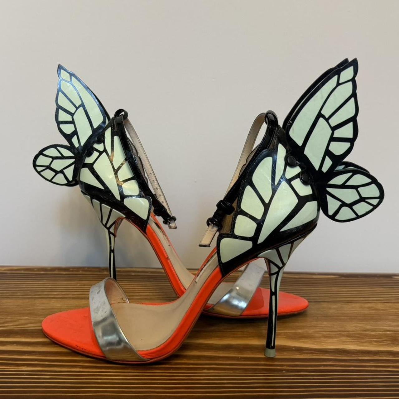 Sophia Webster Women's Pumps - Multi/Black | Depop US