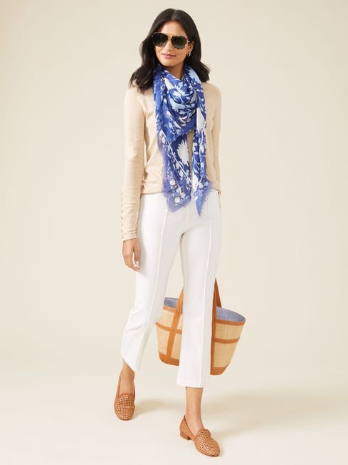 Ivy Pants in Gingham | J.McLaughlin