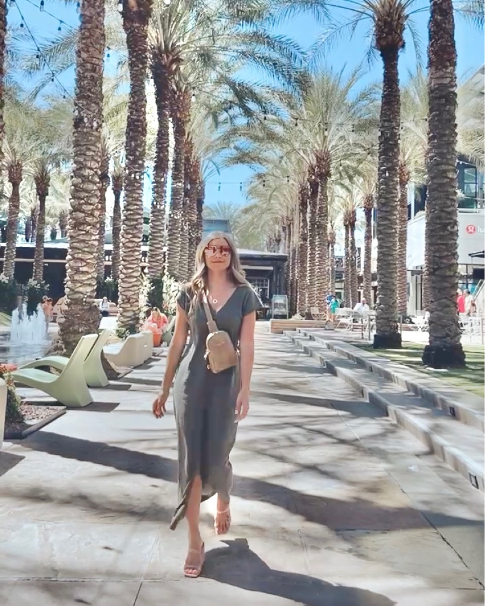 $25 Midi T-Shirt Dress with V-neck and front slit; comes in 6 colors!
Casual comfy cute dress.

#LTKunder50 #LTKSeasonal #LTKstyletip