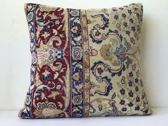 24x24 inches 60x60 cm ,Accent Pillow,Large Pillow,Carpet Pillow,Moroccon Pillow,Decorative Pillow... | Etsy (US)