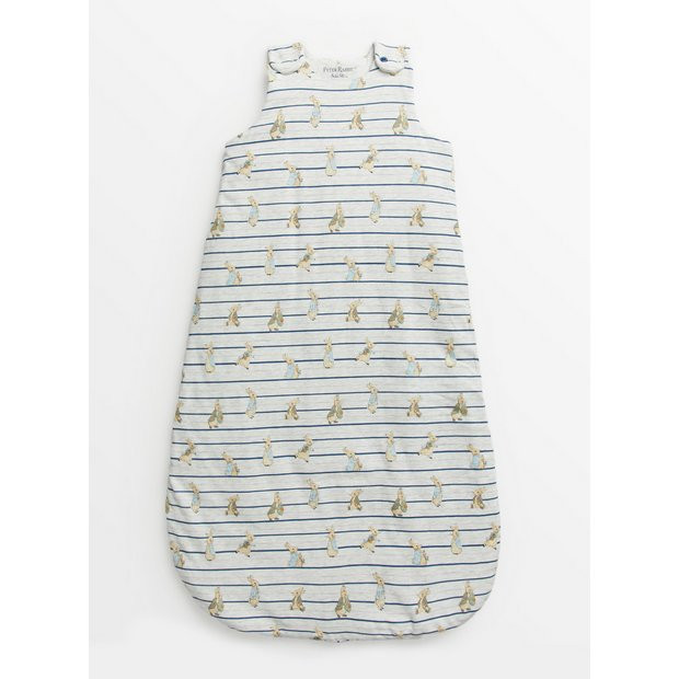 Buy Peter Rabbit Stripe Sleeping Bag 6-12 months | Sleepsuits and pyjamas | Tu | Tu Clothing
