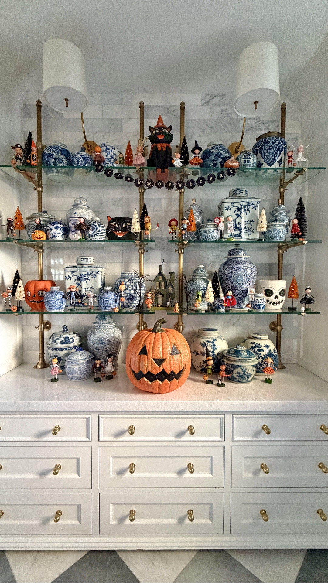 Our family‘s favorite tradition for Halloween is to collect these Darlene trick-or-treaters. We grab a new one every year. I’ve sourced as many as I can for you. It’s a great tradition to start this year. ￼

#LTKHome #LTKSeasonal #LTKKids