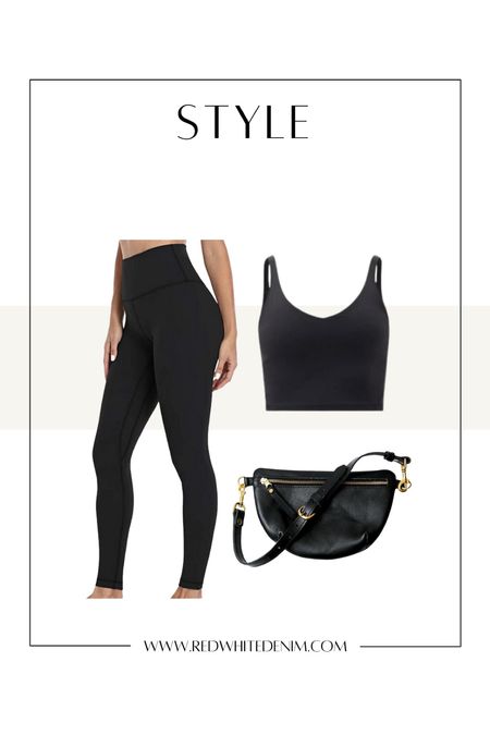 Best Amazon leggings and tank combo - Lululemon style for less - leggings are true to size, size up in tank!

#LTKunder50 #LTKitbag #LTKstyletip