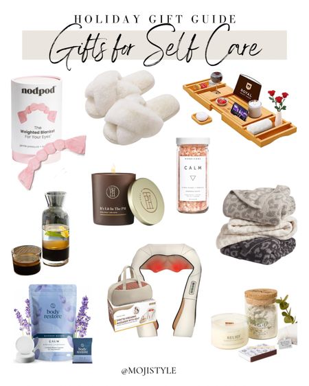 Gift ideas for anyone who loves self care and ME time! 

#LTKHoliday #LTKGiftGuide #LTKbeauty