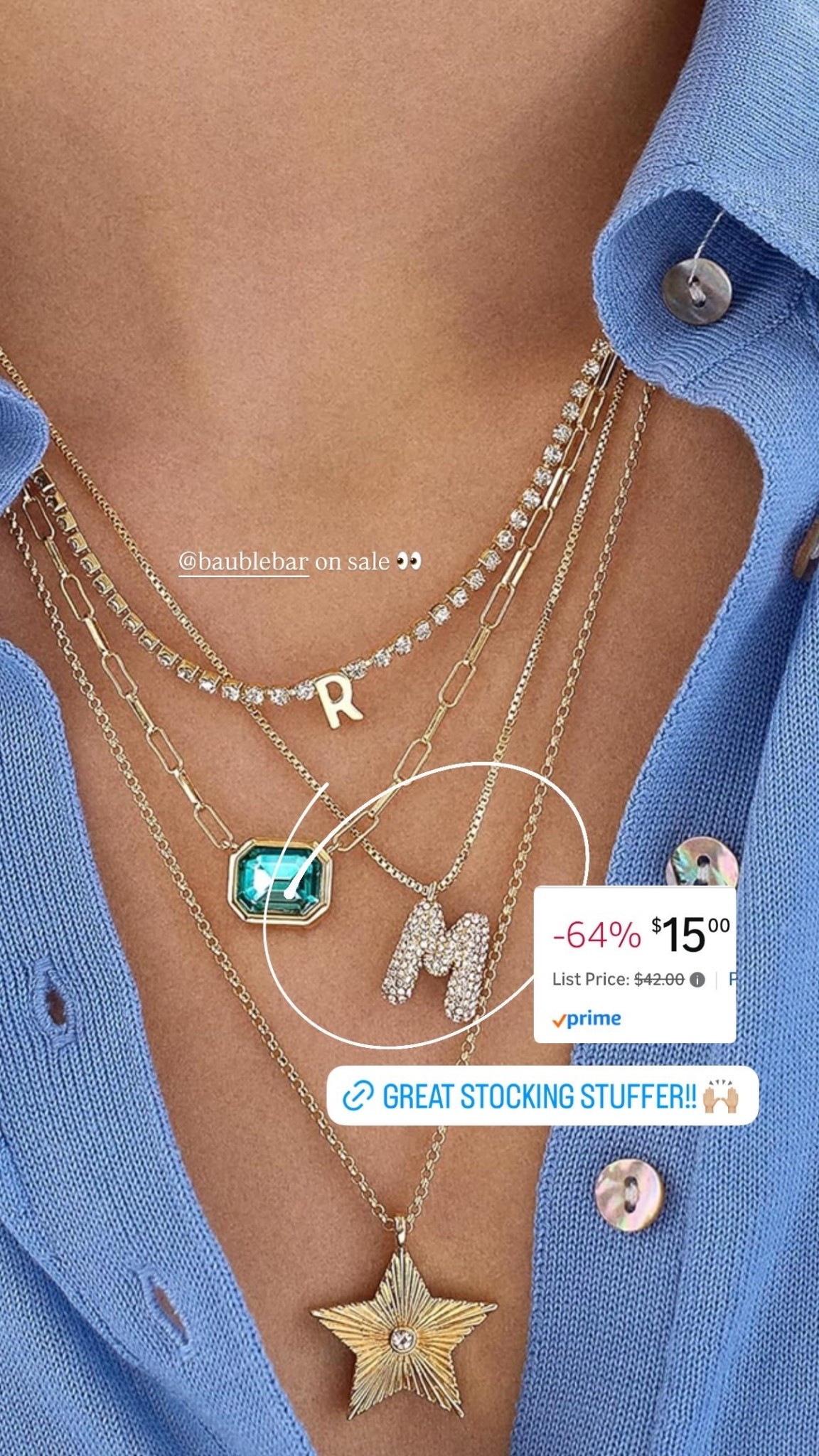 Great $15 stocking stuffer idea! Bauble bar necklaces on sale on Amazon!!! Lots of letters still in stock  

#LTKGiftGuide #LTKSaleAlert #LTKFindsUnder50