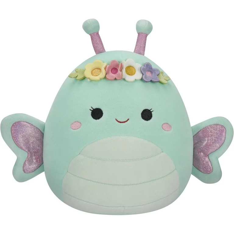 Squishmallows 8" Easter Reina the Butterfly with Flowers - Walmart.com | Walmart (US)