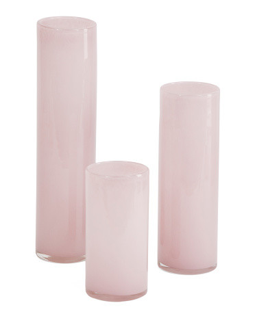 3pc Gwendolyn Handblown Vase Set | TJ Maxx