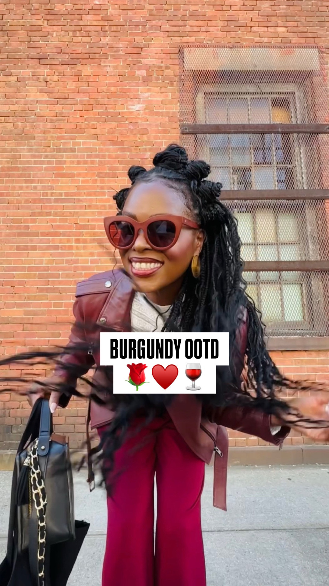 Burgundy / Oxblood / Wine… whatever you want to call it, really is THAT GIRL!!!  🥀♥️🍷 #CultureCon 

#LTKBeauty #LTKdayinmylife #LTKootd