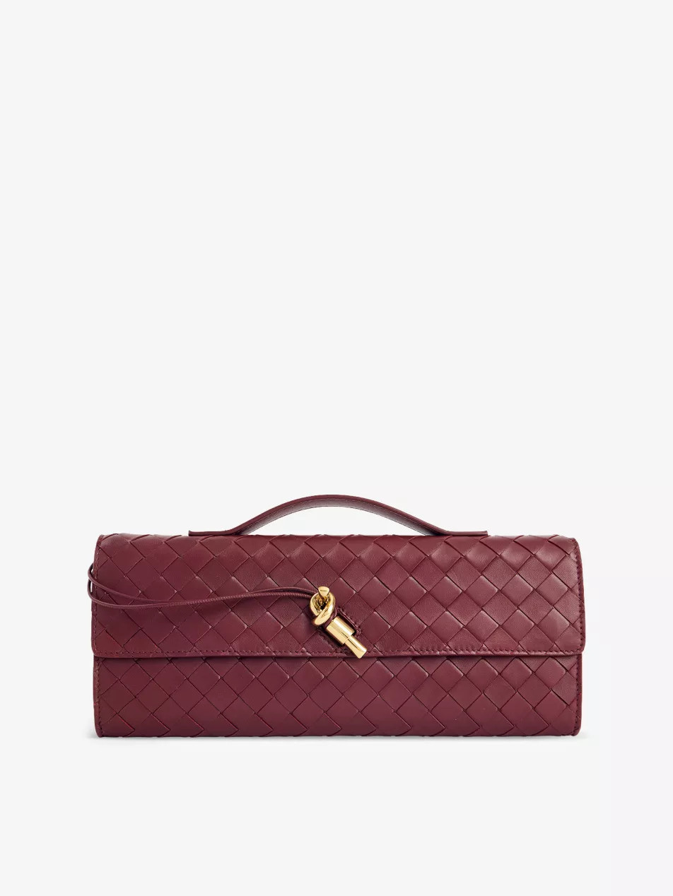 Andiamo leather clutch bag | Selfridges