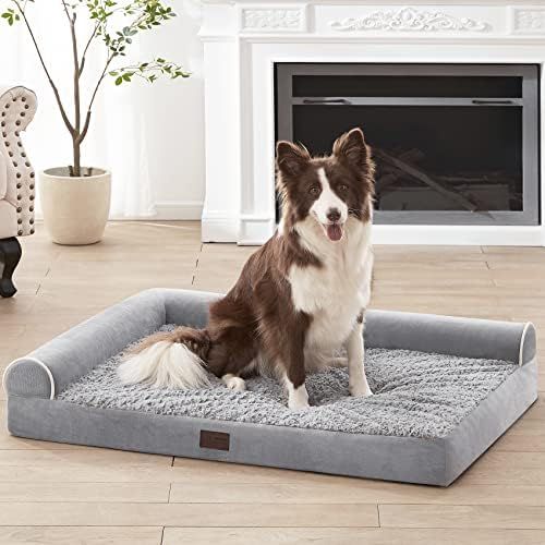 Western Home Orthopedic Dog Beds for Large Dogs with Washable Cover & Waterproof Liner, L Shaped ... | Amazon (US)