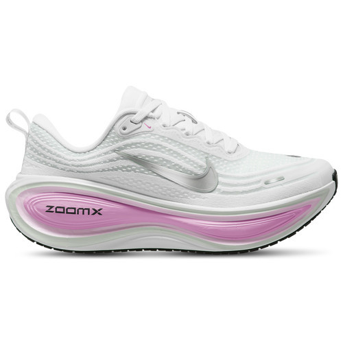 Nike Womens Vomero Plus - Running Shoes White/Mtlc Silver/Bleached Lilac Size 7.5 | Champs Sports